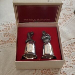Vintage Collectable 12 Days of Christmas Bell 3&4 by Reed & Barton